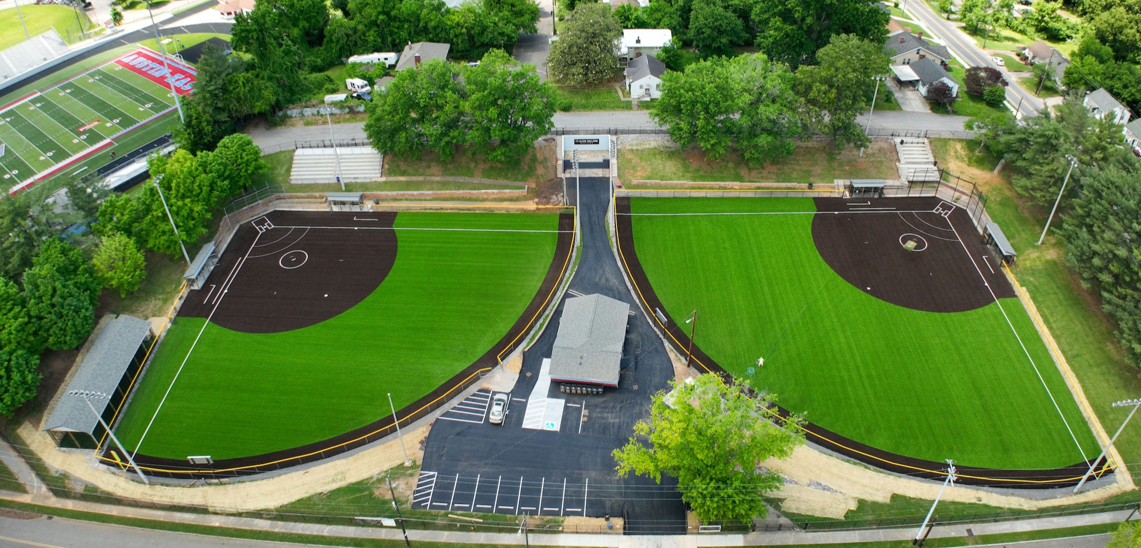 Featured image for “Play ball! Claude Walker Ball Park reopens”