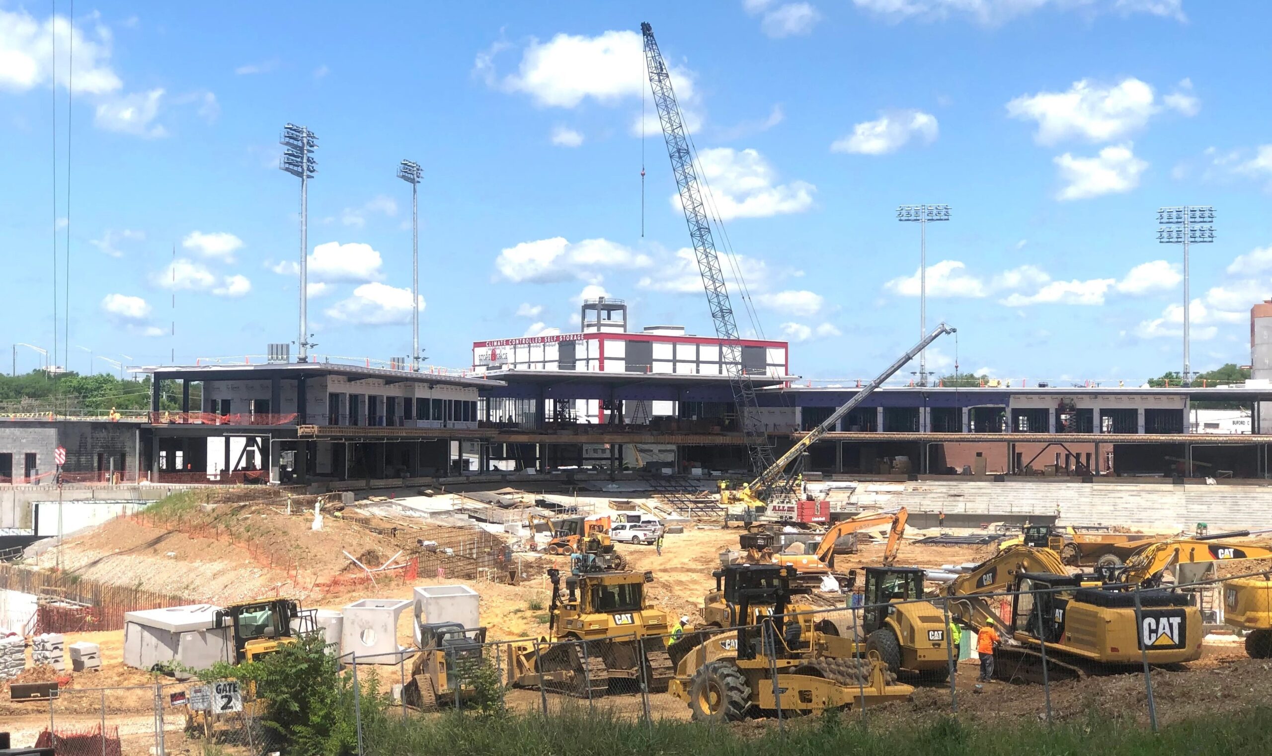 Featured image for “Weather has been in new stadium’s favor”