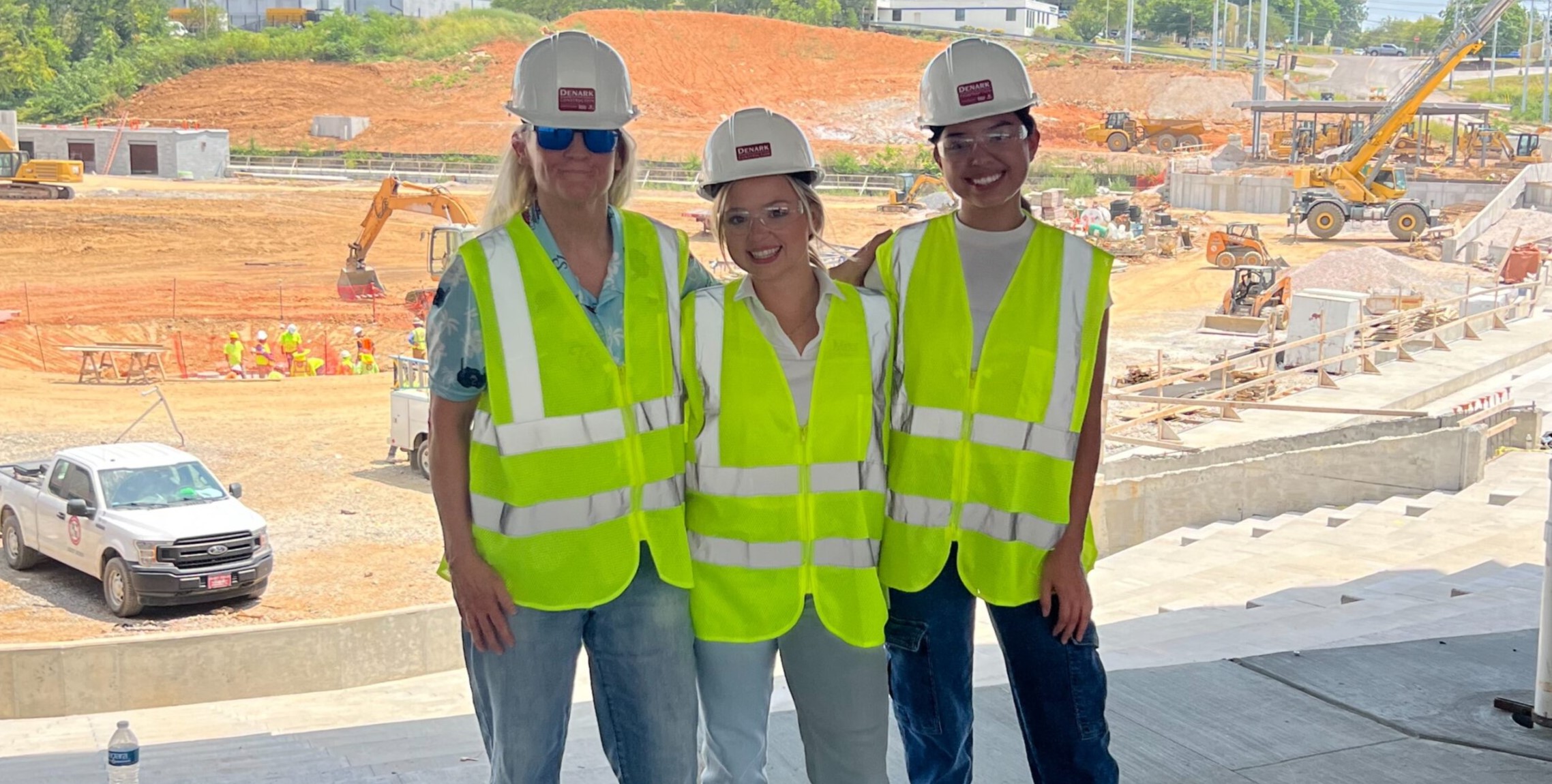 Featured image for “MoxCar crew tours stadium in progress”